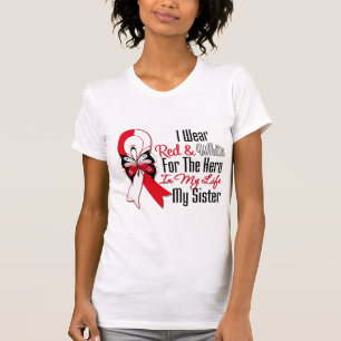 Orale kanker Ribbon Hero Mijn zuster T-shirt