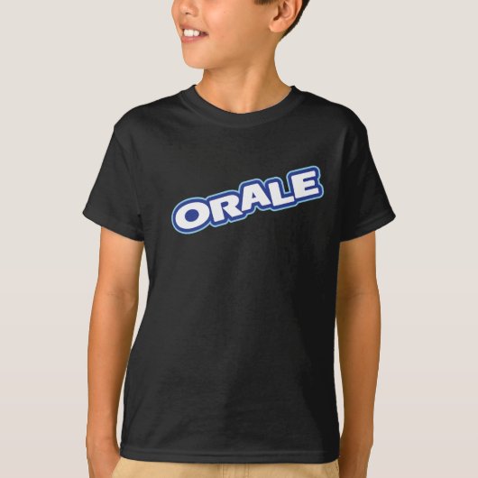 Orale kinder shirt (Voorkant)