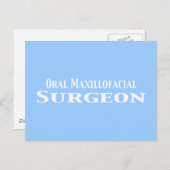 Orale Maxillofaciale Chirurgie Geschenken Briefkaart (Voorkant / Achterkant)