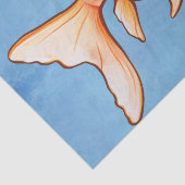 Oranda Goldfish Tissuepapier (Detail)