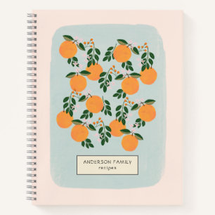 Orane Citrus Personalized Recipe Notitieboek