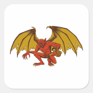 Orang Bati Vierkante Sticker