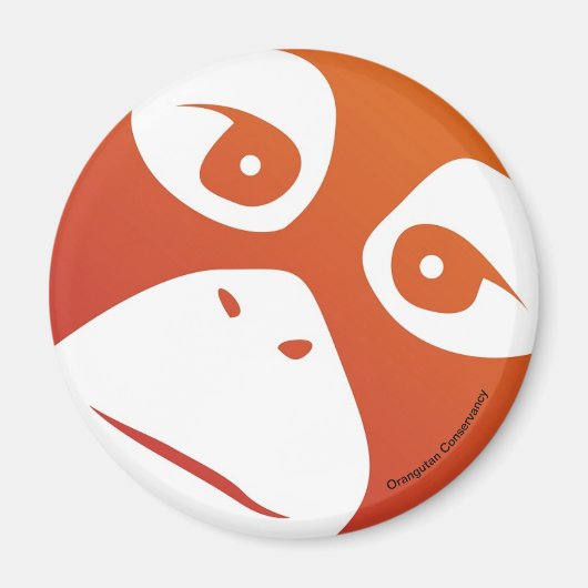 orang-oetan conservancy magneet (Voorkant)