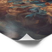 Orang-oetan nr. 2 Glanzend Poster Perfect Poster (Hoek)