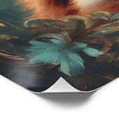 Orang-oetan nr. 5 Glanzend Poster Perfect Poster (Hoek)