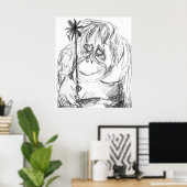 orang-oetan poster (Thuiskantoor)