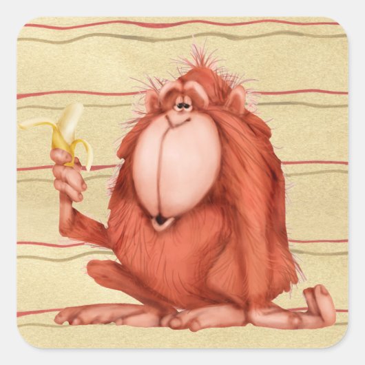 Orang-oetan - Stickers (Voorkant)