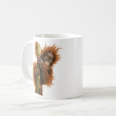 Orang-outan tasse de classique de 11 onces (Devant gauche)