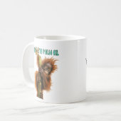 Orang-outan tasse de classique de 11 onces (Devant gauche)