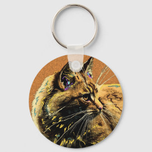 Orang Tabby-King Sleutelhanger