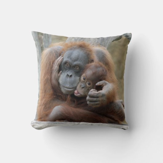 Orang Utan 001 Kussen (Voorkant)