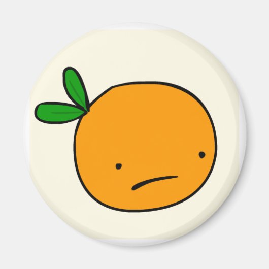 Orange - Aimant (Devant)