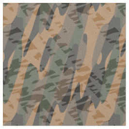 orange and green textured camo stof