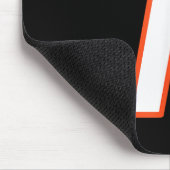 Orange And White Srts Number 71 Jersey Uniform Pla Muismat (Hoek)