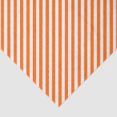 Orange And White Stipes Tissuepapier (Detail)