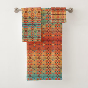 Orange, Aqua Ombre Style sud-ouest