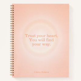 Orange Aura Message Notebook Notitieboek