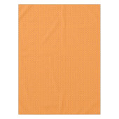 Orange avec Motif pourpre Nappe (Devant)