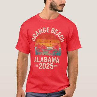 Orange Beach Alabama 2025 Family Trip Friends Grou T-shirt