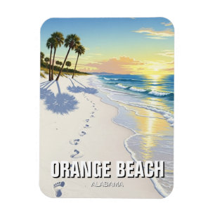 Orange Beach Alabama Reizen Magneet