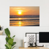 Orange Beach Sunrise Wilbur By the Sea FL Poster (Bureau à domicile)
