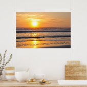 Orange Beach Sunrise Wilbur By the Sea FL Poster (Cuisine)
