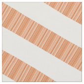 Orange Blanc Diagonal Moderne Tissu (Fermer)