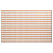 Orange Blanc Moderne Tissu (Yard)