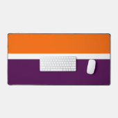 Orange blanc violet couleur pâle Conception des bl (Clavier et souris)