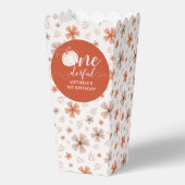 ORANGE BOW & ARCH FALL PUMPKIN FLOWERS BIRTHDAY BEDANKDOOSJES (Voorkant)