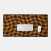 Orange Brown Plaid Checker Seamless Pattern (Clavier et souris)