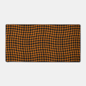 Orange Brown Plaid Checker Seamless Pattern (Recto)