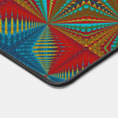 Orange Brûlé rouille de Bohême Turquoise rouge Tri (Coin)