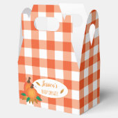 Orange Buffalo Check et Ballotins Citrouille (Ouvert)