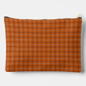 Orange Burgundy Plaid Classic Pattern Etui (Achterkant)
