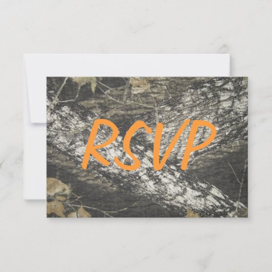 Orange Camo RSVP (Devant)