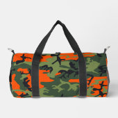 Orange Camouflage Pattern, Your name, Personalize Plunjezak (Voorkant)