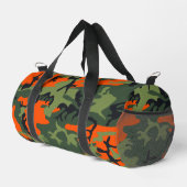 Orange Camouflage Pattern, Your name, Personalize Plunjezak (Rechterhoek)