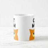 Orange Cat Maman cadeau de tasse à café pour le pr (Centre)