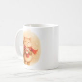 Orange Cat Mug for Cat Lovers (Devant gauche)