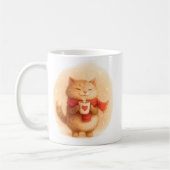 Orange Cat Mug for Cat Lovers (Gauche)