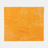 Orange cement surface,  abstract pattern backgroun fleece deken (Voorkant (Horizontaal))