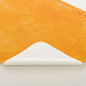 Orange cement surface,  abstract pattern backgroun sherpa deken (3/4)