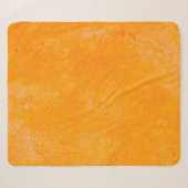 Orange cement surface,  abstract pattern backgroun sherpa deken (Voorkant (horizontaal))