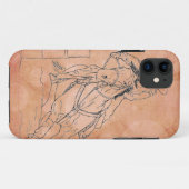 Orange Circles Barrel Racer II ~ iPhone 5/5S Coque (Dos (Horizontal))
