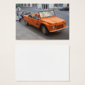 Orange Citroën Mehari (Devant & derrière)