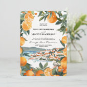 Orange City 2 Faire-part de mariage (Debout devant)