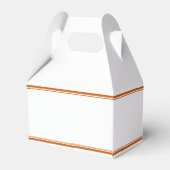 Orange Class of 2026 Custom Graduation Party Bedankdoosjes (Achterkant)