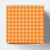 Orange Combination Diamond Pattern by STaylor Bedankdoosjes (Bovenkant)