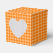 Orange Combination Diamond Pattern by STaylor Bedankdoosjes (Voorkant Zijde)